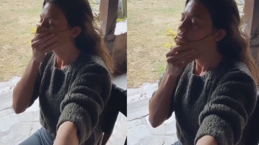 La reacción de Sofía Jujuy Jiménez al hacerse un hisopado