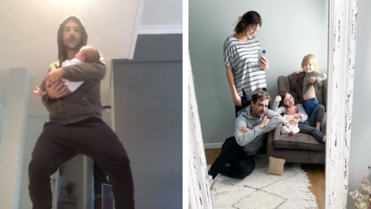 El divertido video de la familia Alfonso-Cháves con final inesperado