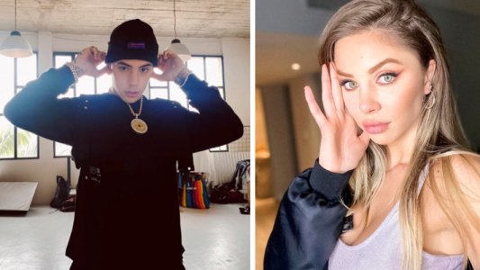 La foto de Romina Malaspina y Ecko juntos