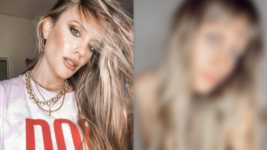 El cambio de look de Melina Lezcano