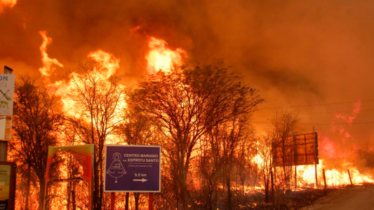Alerta por incendios forestales en Córdoba