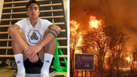 Incendios en Córdoba: la conmoción de Paulo Dybala