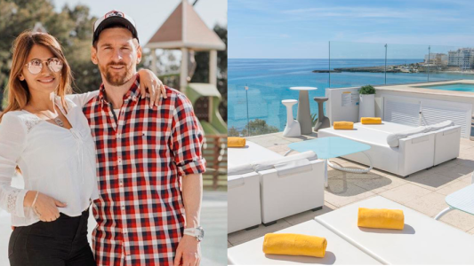 Las imágenes del lujoso hotel que compró Messi