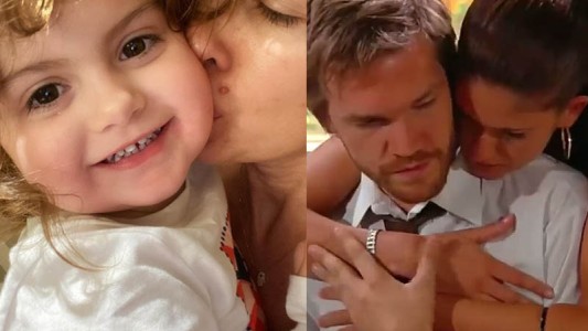 La loca reacción de Belita cuando su madre Isabel Macedo abraza a Juan Gil Navarro en Floricienta