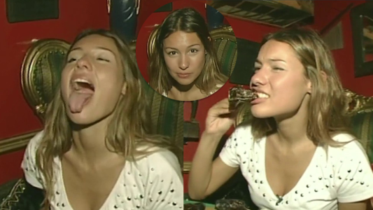 Así reaccionó Pampita cuando tomó un “helado de abejas” con Marley