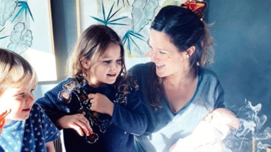 El zoom de festejo de Paula Chaves por su cumpleaños