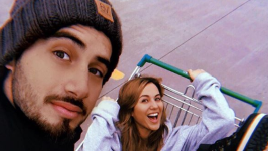 Flor Vigna y Nico Occhiato fueron a comprar juntos