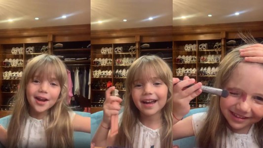 El mensaje de la hija de Wanda Nara: "Mi papá tiene coronavirus, yo no tengo y mi mamá no tiene"