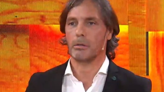 Gustavo Lopez y el encare a su pareja