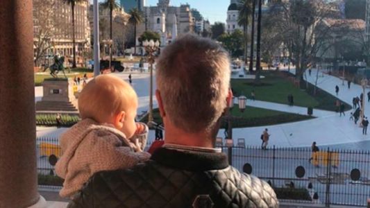 El día que Mirko conoció la Casa Rosada