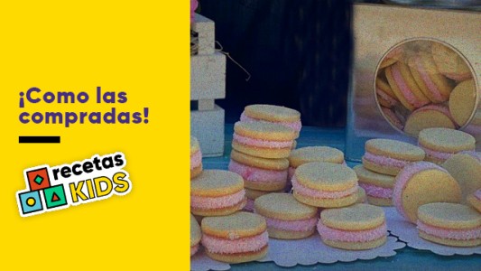 Galletitas de merengue rosa