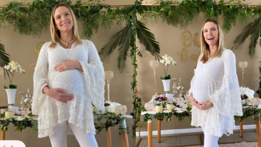 Sofía Zámolo tuvo un baby shower sorpresa