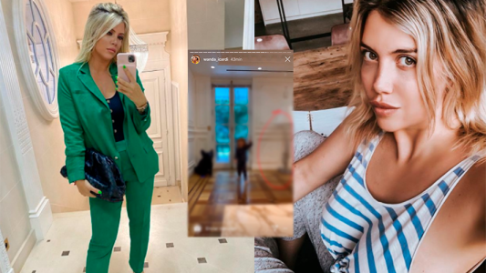 La particular lámpara de Wanda Nara que  cuesta medio millón de pesos se volvió viral