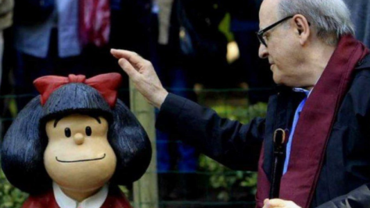 Murió Quino, el creador de Mafalda