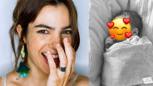 Agustina Cherri mostró la carita de su hija Alba