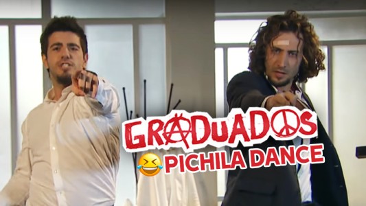 Momento retro: El "Pichila Dance" de Pablo y Augusto en Graduados
