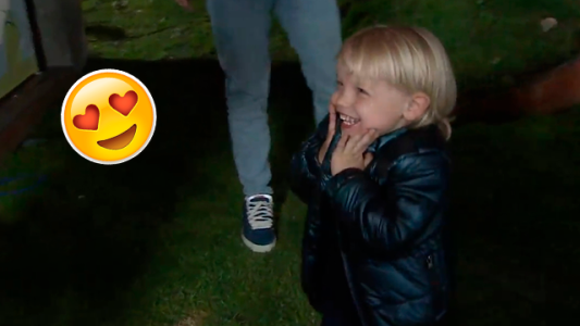 El festejo del cumple de Mirko