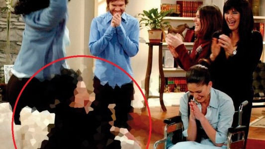 ¿Qué famosísima actriz participó de esta escena?