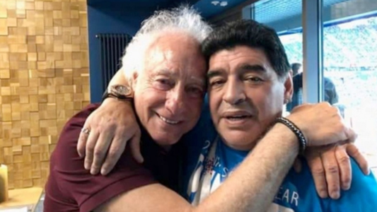 Guillermo Coppola se quebró en vivo al hablar de Diego