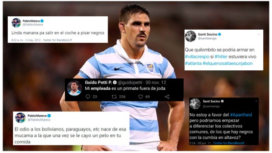 Polémica en redes por tuits viejos de jugadores de Los Pumas