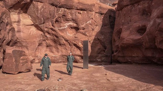 Desapareció el monolito del desierto de Utah
