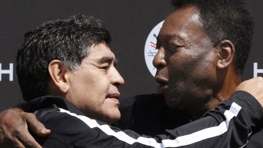 La emotiva carta de despedida de Pelé a Maradona