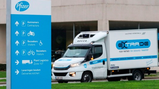 La distribución, el problema de la vacuna de Pfizer