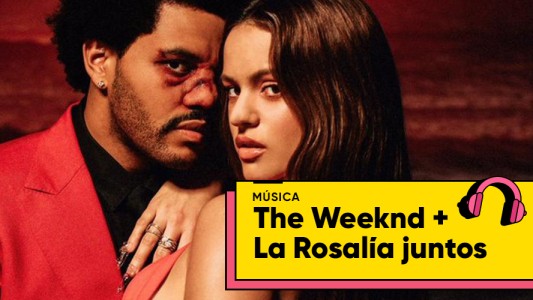 The Weeknd y Rosalía lanzaron juntos una versión de Blinding Lights