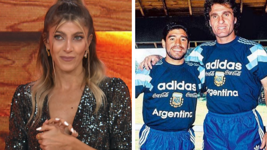 Cale Ruggeri habló sobre el impacto de la muerte de Maradona en su papá: "Está muy bajoneado".