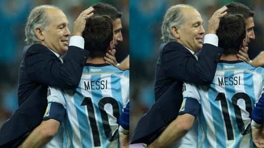 El sentido adiós de Messi para Alejandro Sabella