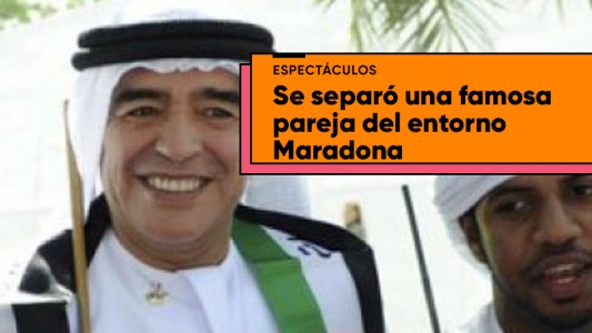 Se separó una pareja que nació en el entorno de Maradona en Dubai
