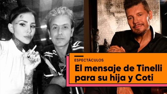 La reacción de Marcelo Tinelli en un video de Cande con Coti