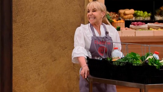 ¡Claudia "jugó" por primera vez!