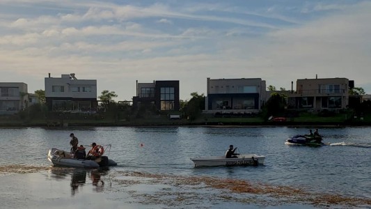 Encontraron el cuerpo del joven que se ahogó en el lago artificial en Escobar