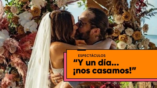 Se casaron Diego Torres y Débora Bello