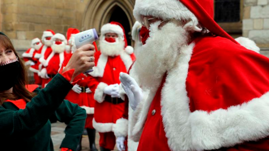 ¡Papá Noel dio positivo de Coronavirus!