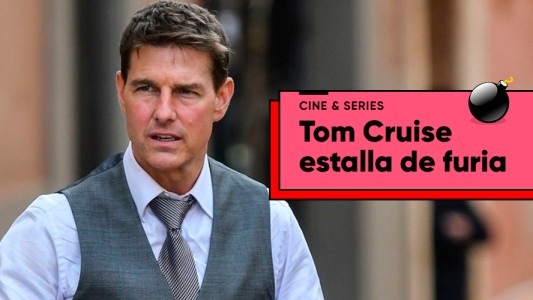 Filtran audio de Tom Cruise enfurecido con la producción de su próxima película