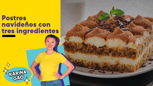 Postres para las fiestas con solo tres ingredientes