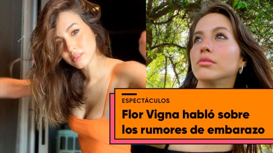 Flor Vigna habló sobre los rumores de embarazo
