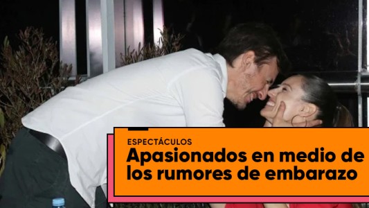 Las fotos de Pampita y Roberto García Moritán a los besos