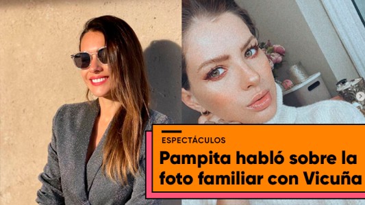 Pampita habló sobre el enojo de la China por la foto familiar con Benjamín