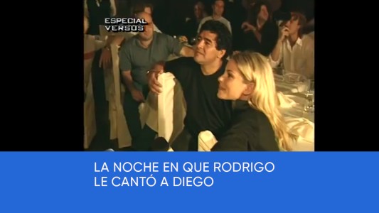 La noche inolvidable entre Diego y el Potro Rodrigo