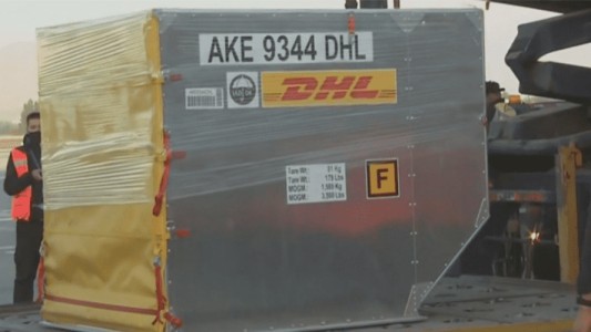 Chile recibió la primera tanda de vacunas de Pfizer