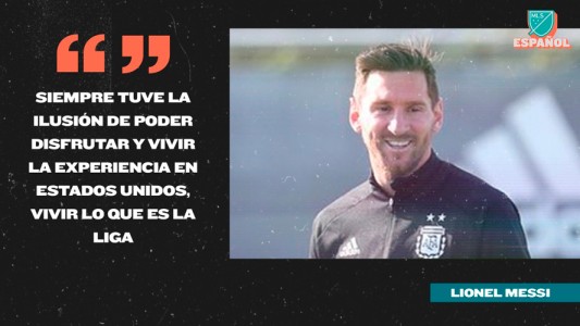 El coqueteo de Messi y la MLS