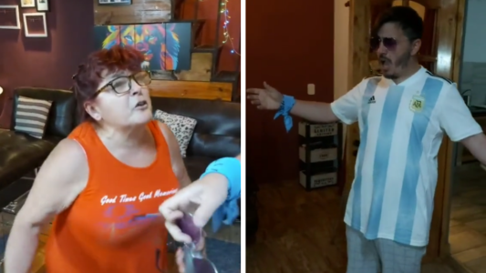 Apareció “La Petisa” en un video retando a su hijo