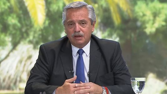 Alberto Fernández: "Si esto no pasa, el riesgo de que todo vuelva a paralizarse existe"
