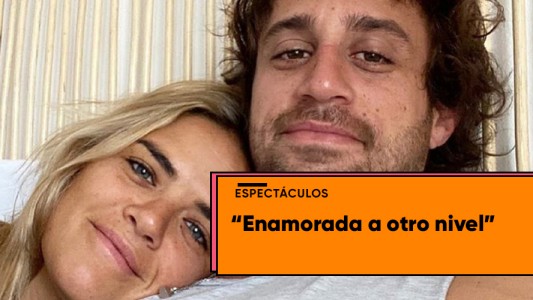 La tierna foto de Mica Vazquez con Baltazar: "Enamorada nivel.."