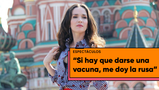 Natalia Oreiro expresó su plena confianza sobre la Sputnik V