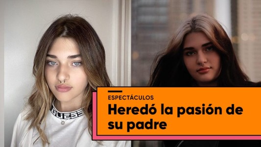 Martita Fort recibió el 2021 con una increíble Ferrari