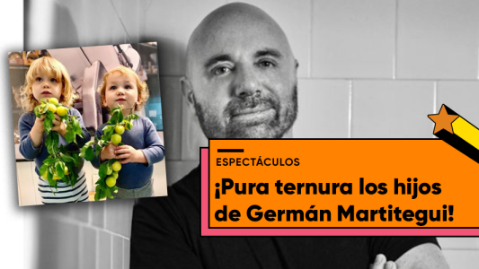 Las increíbles vacaciones de Germán Martitegui y sus hijos